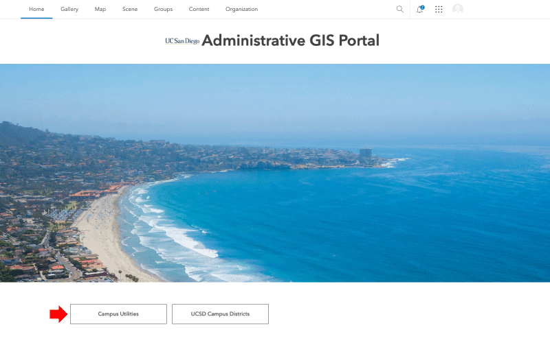 GIS homepage