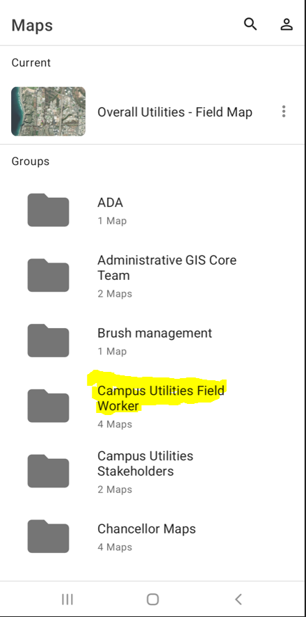 Campus Utilities Field Worker screenshot