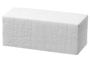 Styrofoam block