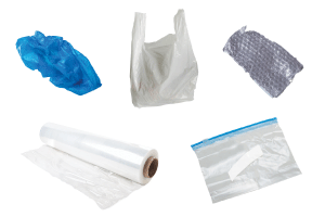plastic bags and wrap